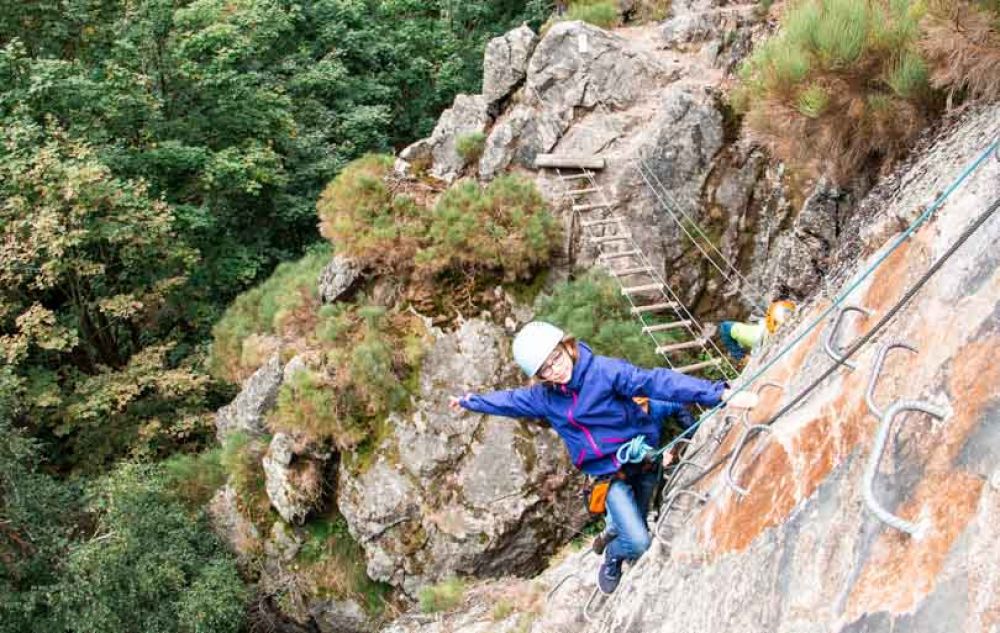 via ferrata enfant